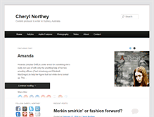 Tablet Screenshot of cherylnorthey.com